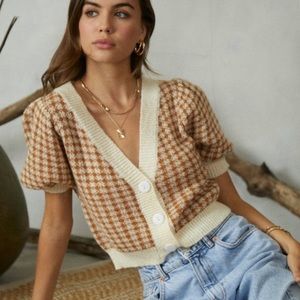 Endless Blu Sweater Top. Size Large